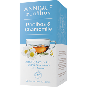 Rooibos & Chamomile Tea 20 Sachets | Reduce Anxiety & Improve Sleep