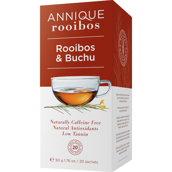 Rooibos & Buchu Tea 20 Sachets | Assists with Bladder Health