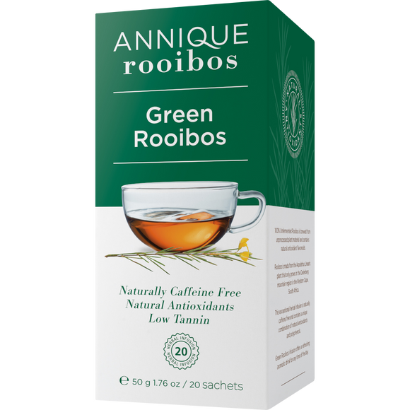 Green Rooibos Tea 20 Sachets | Supplies 10 Times the Anti-Oxidants