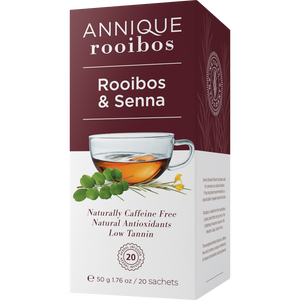 Rooibos & Senna Tea 20 Sachets | Assists with Colon Issues