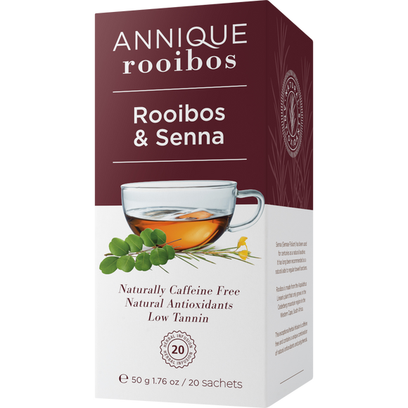 Rooibos & Senna Tea 20 Sachets | Assists with Colon Issues